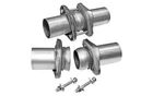 Flowmaster 15925 Pair Of Aluminized Steel Header Collector Ball Flange Kit New. Price: $214.66.