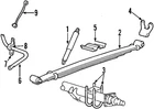 Genuine Ford U-bolt AC3Z-5705-A Qty 1 New. Price: $115.73.