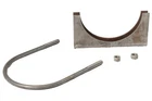 Nickson 5 Inch Heavy Duty 3/8 U-bolt Stainless Steel Exhaust Clamp Model 68 New. Price: $9.77.