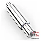 Exhaust Muffler, Stainless Steel Tip 2.5 Intlet 4 Outlet Non Burnt New. Price: $75.48.
