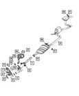 Genuine Mopar Exhaust And Catalytic Converter Manifold 68235532AD New. Price: $1994.00.