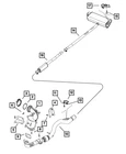 Genuine Mopar Screw 6107153AA New. Price: $14.73.