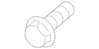 Genuine Nissan Exhaust Heat Shield Bolt 08156-6102F New. Price: $9.70.