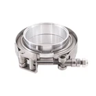 Mishimoto MMCLAMP-VA-4 Aluminum V-band W/ Flanges, 4" (101.6MM) New. Price: $48.95.