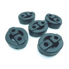 Exhaust Pipe Support Black For Toyota Pickup Hilux Mighty-x 2, 4 Door 1988 1997 New. Price: $66.80.