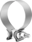 Evil Energy 2.25 Exhaust CLAMP,2 1/4" Narrow Band Inch, Silver New. Price: $28.29.