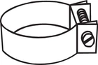 For Vw Garbus, Cabriolet, Transporter T2 Exhaust Pipe Band Nuovo. Price: $26.76.