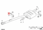 Genuine Bmw E60 E61 520D 520I 520LI 523I 525D 525I 525XD Bracket 18207561025 New. Price: $34.23.