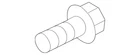 Genuine Ford Lower Bracket Screw W703404-S442 Qty 1 New. Price: $17.75.