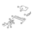 Genuine Mopar Rivet 68121890AA New. Price: $15.62.