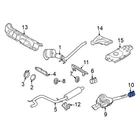 For Volkswagen Jetta 2005-2015 1K0253725 Catalytic Converter Clamp New. Price: $31.83.