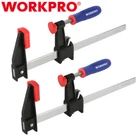 Workpro 12" Steel Bar Clamps Set 2PC Quick-release Wood 600LBS Load Limit New. Price: $25.99.