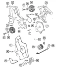 Genuine Mopar Hex Head Bolt And Washer Mounting 6502847 New. Price: $11.04.