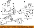 Gm Oem 13-21 Acadia Exhaust Components-catalytic Cnvrtr Brace 12653033 New. Price: $23.56.
