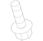 Genuine Volkswagen Column Assembly Mount Bolt N-102-400-03 New. Price: $18.05.