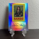 2013 Topps 75TH Anniversary Julia Nickson Rambo Autograph Rainbow Foil Ungraded. Price: $21.99.