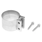 Aluminized Steel Mega Band Lap Joint Clamp 6" Diameter, 23" Overall Length New. Price: $16.33.