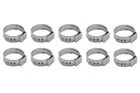 Vibrant 12276 Hose Clamp Crimp 14.5-17.0 Mm S/s Set Of 10 New. Price: $9.50.