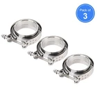 Lokocar 2.0 Inch V Band Clamp With Flange Female Stainless Steel 3PCS New. Price: $52.99.