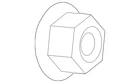 Genuine Bmw Converter Nut 07-11-9-904-920 New. Price: $9.67.