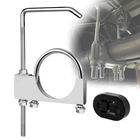 2.5 Inch Universal Stainless Steel Exhaust Clamp Rubber Hangers 1 Pcs New. Price: $28.99.