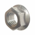 Flange Nuts Stainless Steel, Serrated Base For Locking All Sizes Available New. Price: $107.76.