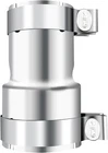 Stainless Steel To Inch Exhaust Adapter, 2.5" - 3", Silver New. Price: $28.88.