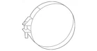 Genuine Honda Air Flow Tube Clamp 17315-R40-A11 New. Price: $23.00.