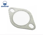 Blox Racing 2-HOLE Exhaust Gasket 2.5" Part #BXFL-00047 Universal For New. Price: $23.09.