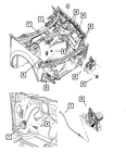 Genuine Mopar Nut And Washer 6101446 Qty New. Price: $7.84.
