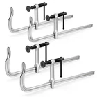 Bar Clamps 4-PACK, 12-INCH Light-duty Drop Forged Steel (450 Lbs) Fo... New. Price: $52.50.
