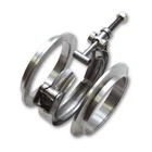 Vibrant T304 V-band Flange Assembly For 4IN O.d. Tubing Incl New. Price: $137.42.