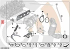 Genuine Bmw F30 F31 F34 320I Installation Kit For Turbocharger 11652471551 New. Price: $223.35.
