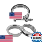 2.75" Stainless Steel Exhaust V-band Clamp Female Flange Assembly Kit New. Price: $41.48.