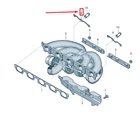 New Audi RS3 Exhaust Manifold Flange 07K253225 Neu. Price: $54.88.