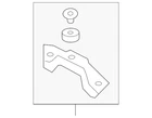 Genuine Nissan Converter & Pipe Mount Bracket 20711-JF00A New. Price: $144.27.