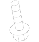 Genuine Volkswagen Column Assembly Mount Bolt N-102-400-03 New. Price: $20.12.