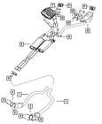 Genuine Mopar Exhaust Bracket Right Front 4578896AA New. Price: $31.05.