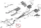 Stinger Muffler Support Bracket 3.3L Petrol 2018-2020 Genuine New Kia Brand. Price: $35.51.