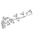 Genuine Mopar Bracket Left 68012082AA New. Price: $17.83.