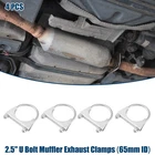 Car Round Bolt Muffler Exhaust Clamps Mild Steel 2.5" Id 65MM 4PCS New. Price: $33.99.