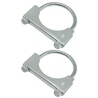 Murtenze 2 Pack U-bolt Muffler Exhaust Clamps, Stainless Steel Silencer 3" New. Price: $18.26.