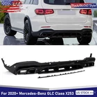 For 2020+ Mercedes-benz Class X253 Rear Diffuser W/ Exhaust Tips GLC63 Style New. Price: $199.99.