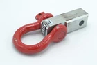 Billet 4X4 Mega Steel Shackle Bracket 2" With 1" Patriot Red D-ring Box Used. Price: $29.99.