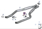 New Bmw X5 F15 F85 Front Exhaust Hanger Bracket 18207599338 Original. Price: $81.57.