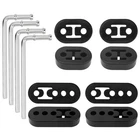 12PC Universal Exhaust Hangers Kit - Complete Rubber Brackets Set With 2... New. Price: $51.99.