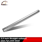 2.25" Od Mild Steel Exhaust Pipe 47" Long Custom Diy Polished Straight Tube New. Price: $34.99.