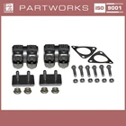 Mounting Kit Catalytic Converter For Porsche Boxster 986 2.5 Exhaust Clamps Neu. Price: $67.31.