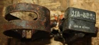 1941 1942 1946 1947 Ford New Rear Muffler Clamp 11A5261. Price: $17.50.
