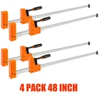 48'' Bar 90 Cabinet Master Parallel Jaw Set 4-PACK Carbon Steel New. Price: $243.99.